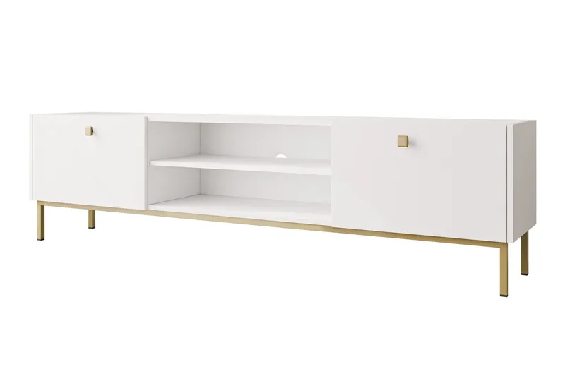 Hermann TV-benk 180 cm, Hvit