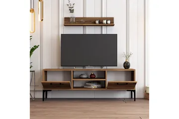 Holter Tv-benk 140 cm - Valnøtt - Møbler - Mediamøbel & tv møbel - TV-benk & mediabenk