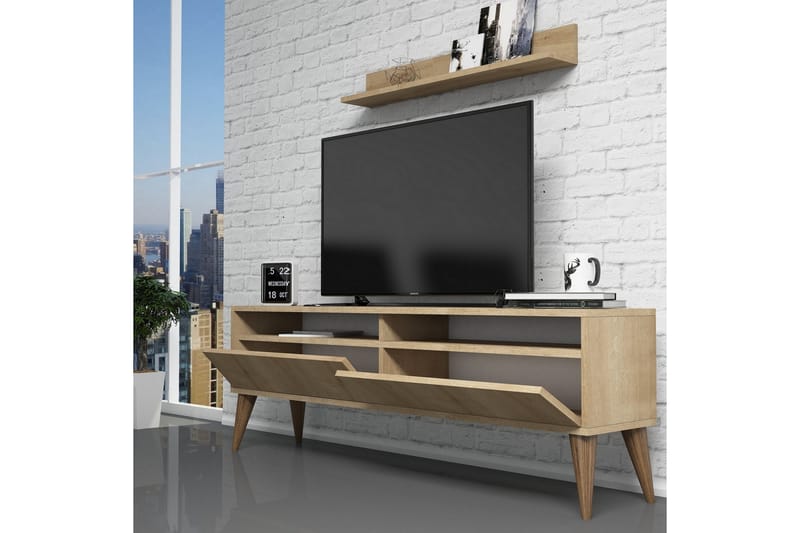Hoptrup TV-møbelsett 150 cm - Eik - TV-møbelsett
