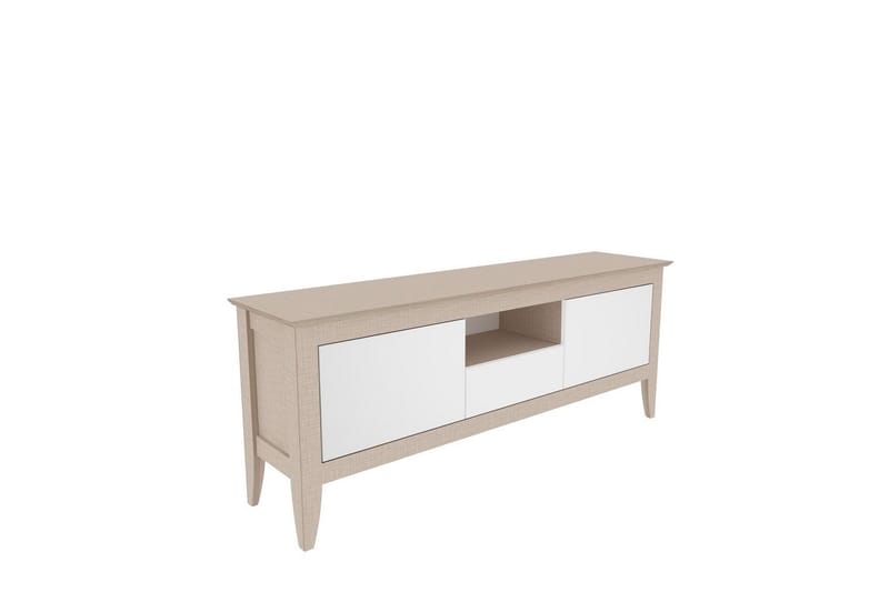Hue TV-benk 150 cm, Beige/Hvit