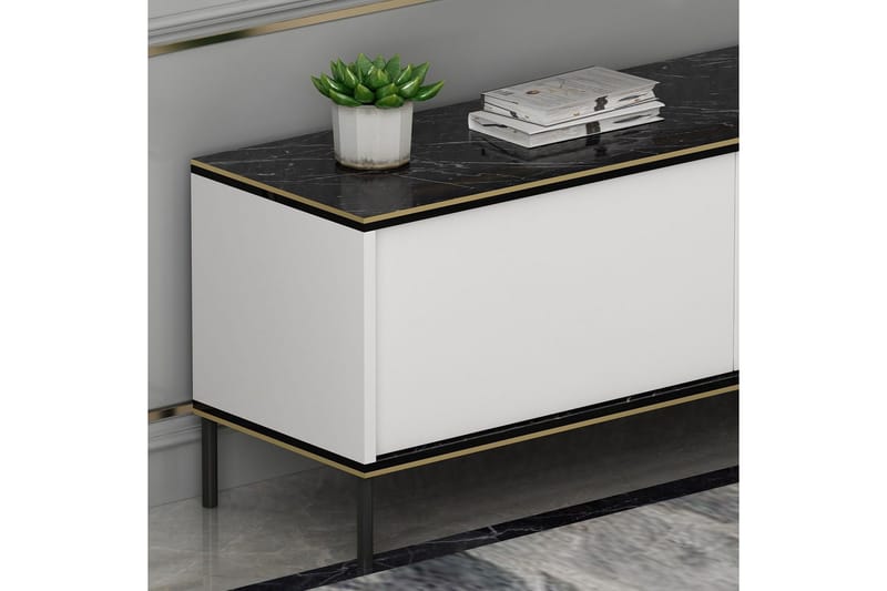 Imaj TV-benk 180 cm - Hvit - Møbler - Mediamøbel & tv møbel - TV-benk & mediabenk