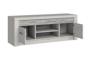 Indianapolis TV-benk 137x42x53 cm - Hvit LED-belysning - Møbler - Mediamøbel & tv møbel - TV-benk & mediabenk