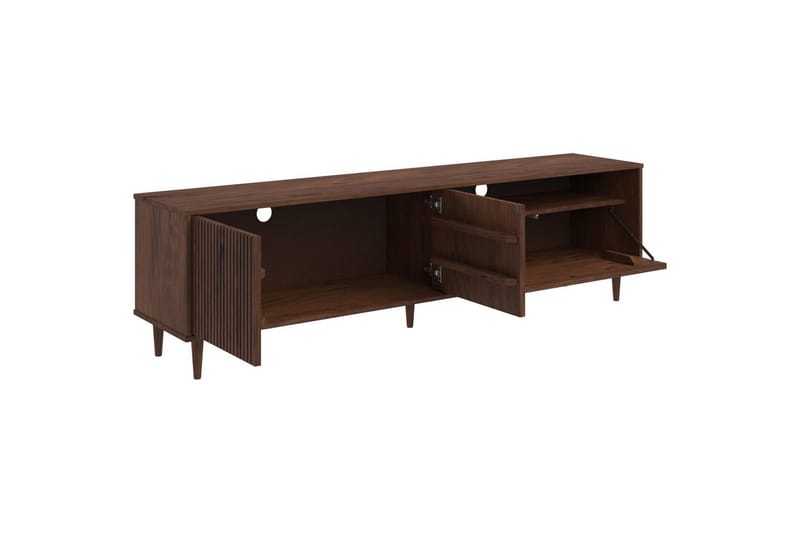 Jerzy TV-stativ 180x38 cm - Brun - Møbler - Mediamøbel & tv møbel - Mediestativ & veggfeste