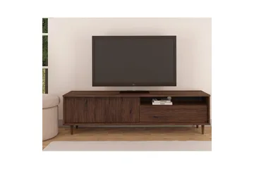 Jerzy TV-stativ 180x38 cm - Brun - Møbler - Mediamøbel & tv møbel - TV-benk & mediabenk