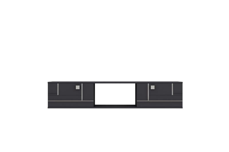 Jorin TV-benk 150 cm - Antrasitt/Sølv - Møbler - Mediamøbel & tv møbel - TV-benk & mediabenk