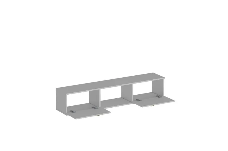 Jorin TV-benk 150 cm - Hvit/Gull - Møbler - Mediamøbel & tv møbel - TV-benk & mediabenk