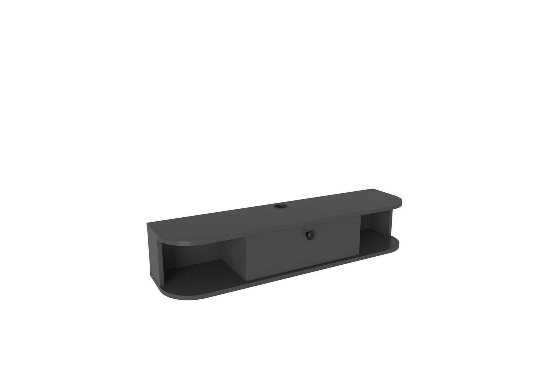 Kalvos TV-benk 120 cm - Antrasitt