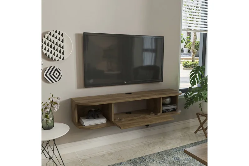 Kalvos TV-benk 120 cm - Eik - Møbler - Mediamøbel & tv møbel - TV-benk & mediabenk