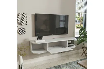 Kalvos TV-benk 120 cm - Hvit - Møbler - Mediamøbel & tv møbel - TV-benk & mediabenk
