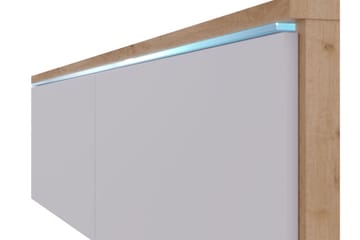 Kanak TV-benk 140 cm - Hvit - Møbler - Mediamøbel & tv møbel - TV-benk & mediabenk