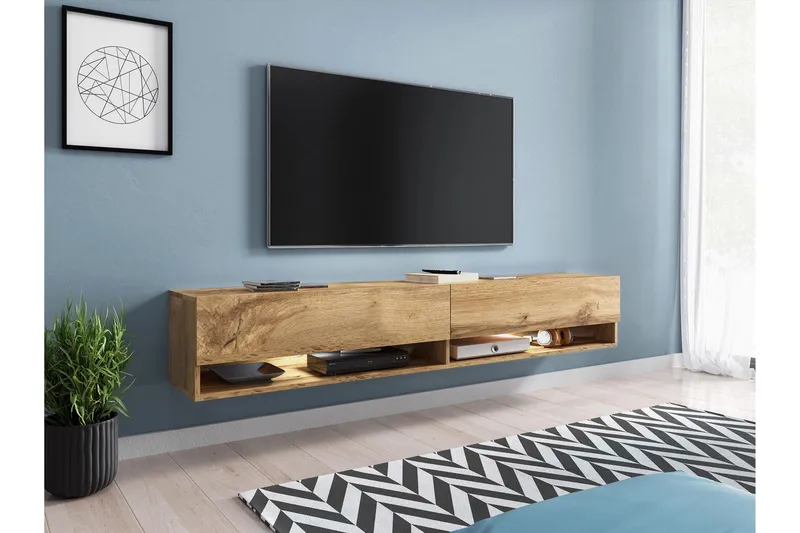 Kanak TV-benk 180 cm - Beige - Møbler - Mediamøbel & tv møbel - TV-benk & mediabenk