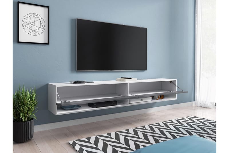 Kanak TV-benk 180 cm - Grå - Møbler - Mediamøbel & tv møbel - TV-benk & mediabenk
