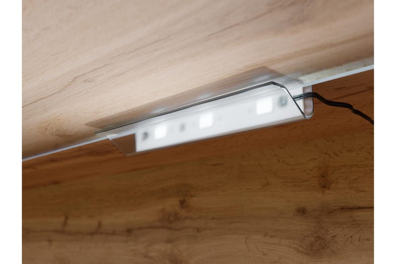 Kanak TV-benk 180 cm - Mørkegrå / Hvit - Møbler - Mediamøbel & tv møbel - TV-benk & mediabenk