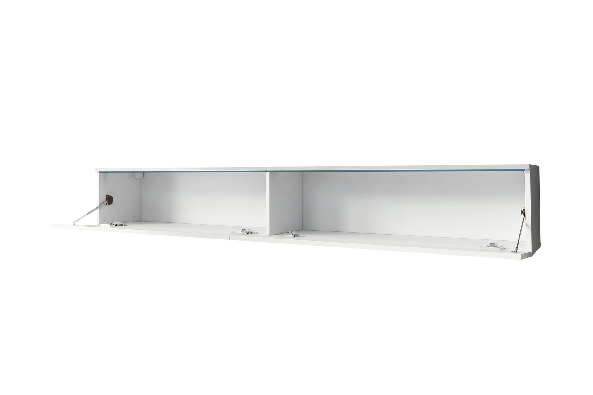 Kanak TV-benk 180 cm - Mørkegrå / Hvit - Møbler - Mediamøbel & tv møbel - TV-benk & mediabenk
