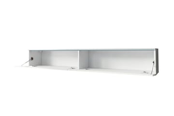 Kanak TV-benk 180 cm - Mørkegrå / Hvit - Møbler - Mediamøbel & tv møbel - TV-benk & mediabenk