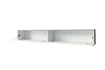 Kanak TV-benk 180 cm - Natur / Svart - Møbler - Mediamøbel & tv møbel - TV-benk & mediabenk