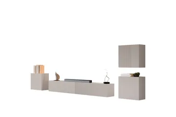 Kangana Tv-Møbelsett - Beige - Møbler - Mediamøbel & tv møbel - TV-møbelsett