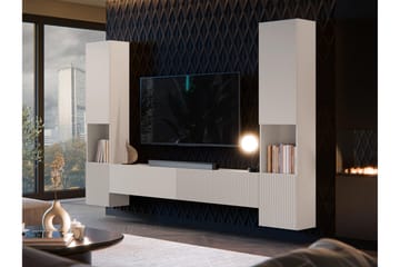 Kangana Tv-Møbelsett - Beige - Møbler - Mediamøbel & tv møbel - TV-møbelsett