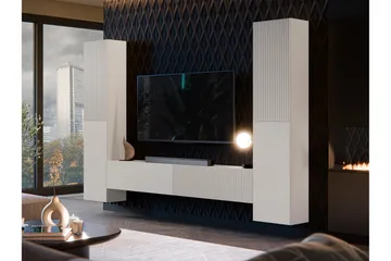 Kangana Tv-Møbelsett - Beige - Møbler - Mediamøbel & tv møbel - TV-møbelsett