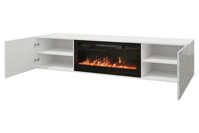 Kanki TV-benk 183 cm - Svart - Møbler - Mediamøbel & tv møbel - TV-benk & mediabenk