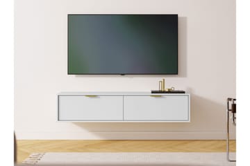 Kanta TV-benk 140 cm - Hvit - Møbler - Mediamøbel & tv møbel - TV-benk & mediabenk
