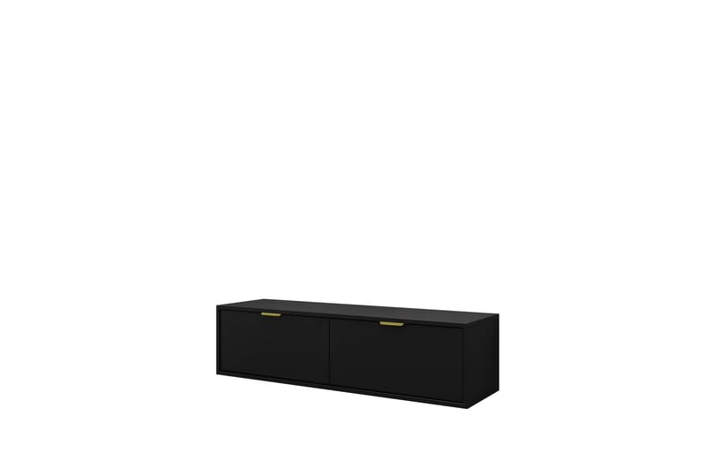 Kanta TV-benk 140 cm - Svart - Møbler - Mediamøbel & tv møbel - TV-benk & mediabenk