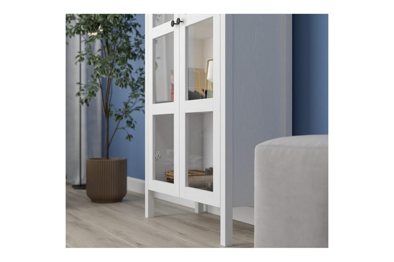 Kelric Bokhylle 80 cm - Natur/Hvit - Oppbevaring - Hyller - Bokhylle