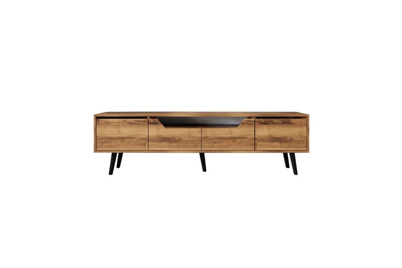 Kollumber TV-benk 180x30 cm - Valnøtt - Møbler - Mediamøbel & tv møbel - Mediestativ & veggfeste