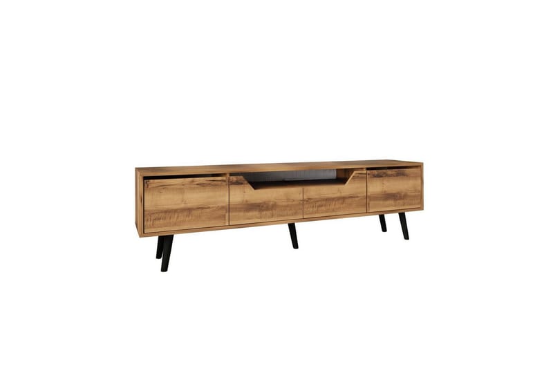 Kollumber TV-benk 180x30 cm - Valnøtt - Møbler - Mediamøbel & tv møbel - Mediestativ & veggfeste