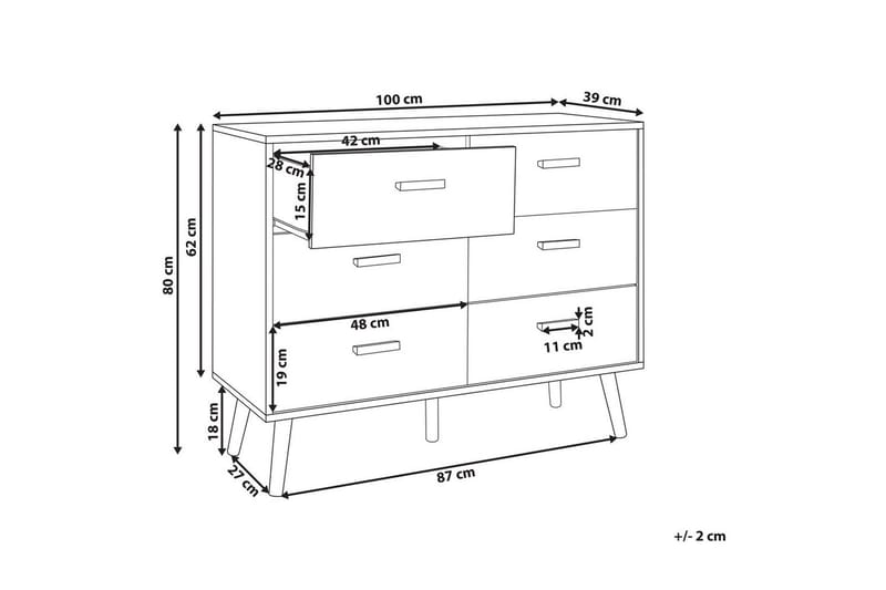 Kommode Newark Iii - Oppbevaring - Oppbevaringsmøbler - Kommode - Entrekommode