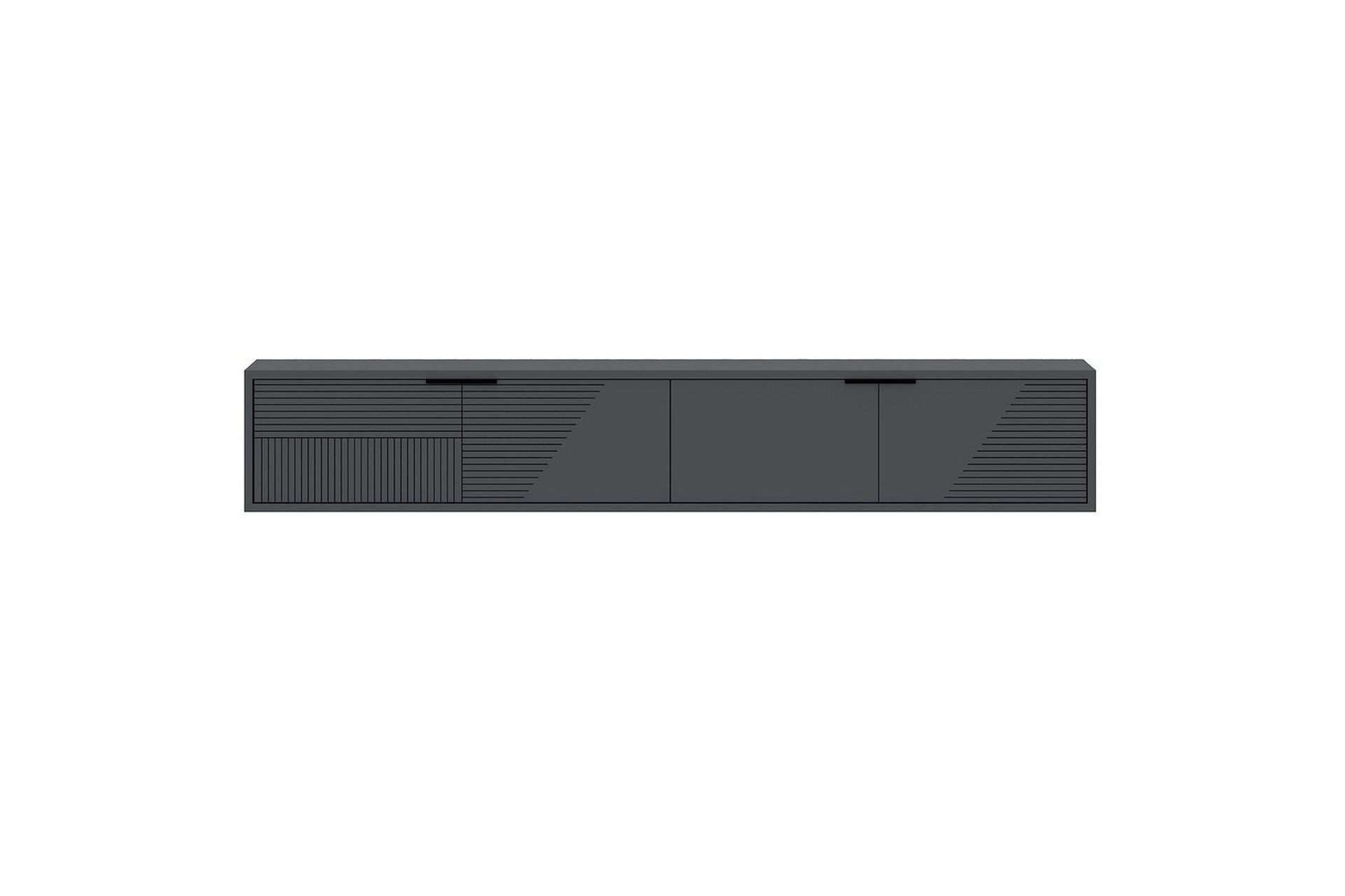 Kulwant TV-benk 180 cm - Antrasitt