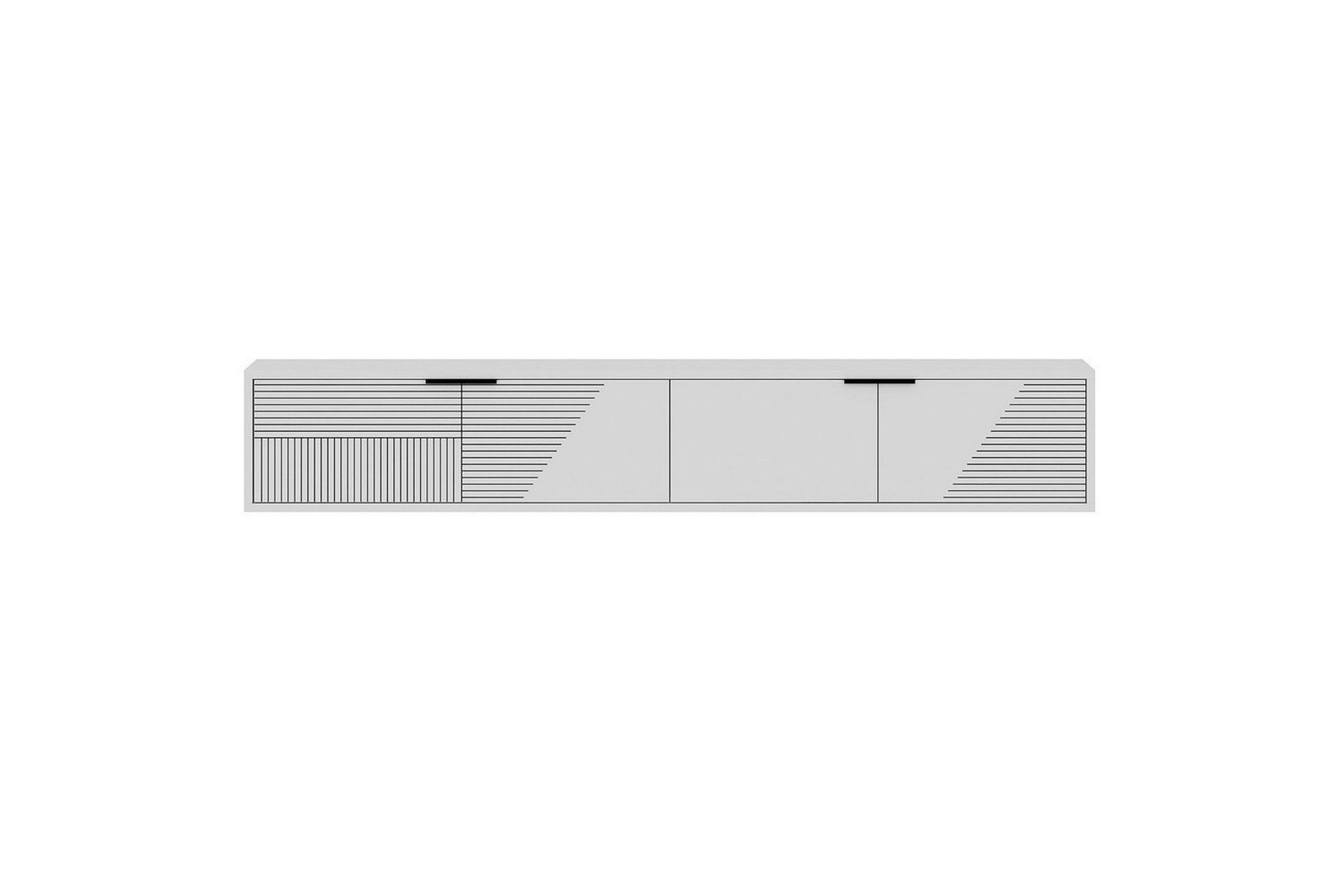Kulwant TV-benk 180 cm - Hvit