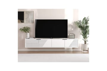 Kulwant TV-benk 180 cm - Hvit - Møbler - Mediamøbel & tv møbel - TV-benk & mediabenk