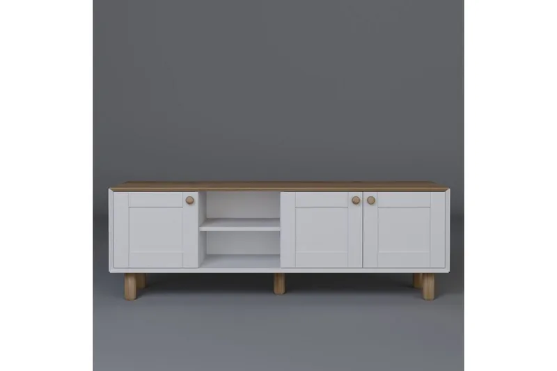 Kuniyoshi TV-benk 160 cm, Eik