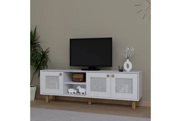 Kuniyoshi TV-benk 160 cm - Hvit - Møbler - Mediamøbel & tv møbel - TV-benk & mediabenk