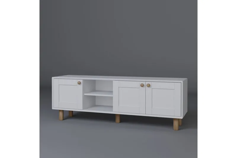 Kuniyoshi TV-benk 160 cm - Hvit - Møbler - Mediamøbel & tv møbel - TV-benk & mediabenk