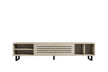 Lamal TV-benk 160 cm - Beige - Møbler - Mediamøbel & tv møbel - TV-benk & mediabenk