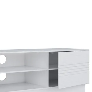 Lav skjenk Loft24 Toro Hvit - Hvit - Møbler - Mediamøbel & tv møbel - TV-benk & mediabenk