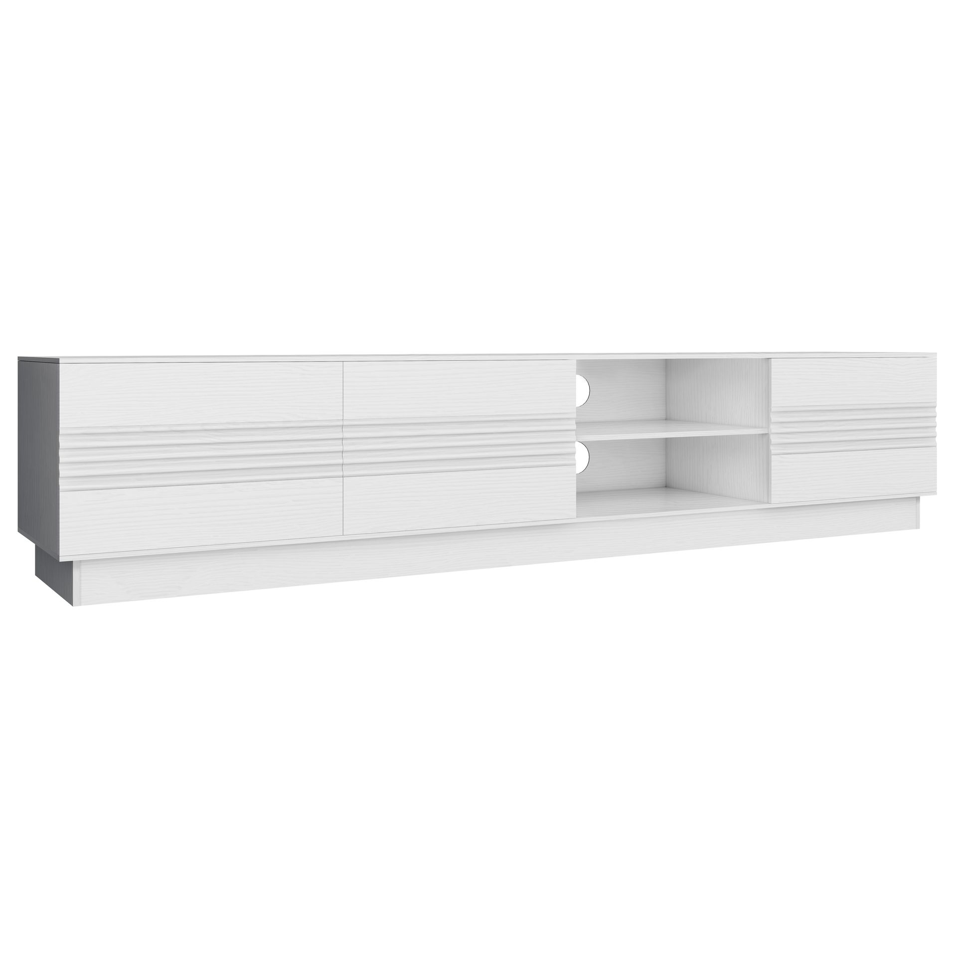 Lav skjenk Loft24 Toro Hvit - Hvit