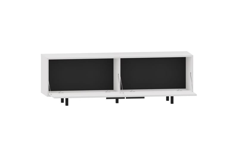 Lavbord Alberto 150x38x50 cm, Hvit - 150x38x50 cm, Hvit - Møbler - Mediamøbel & tv møbel - TV-benk & mediabenk