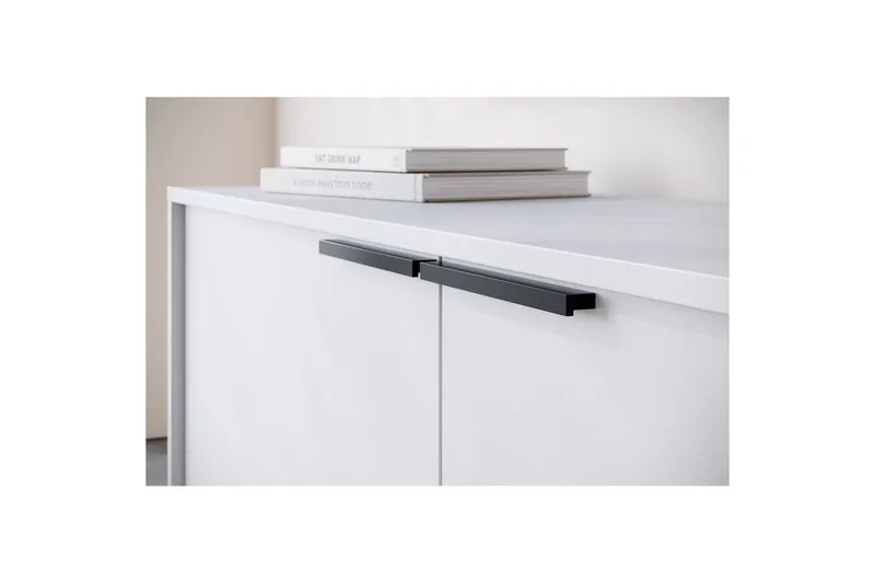 Lavbord Alberto 180x38x50 cm, Hvit - 180x38x50 cm, Hvit - Møbler - Mediamøbel & tv møbel - TV-benk & mediabenk