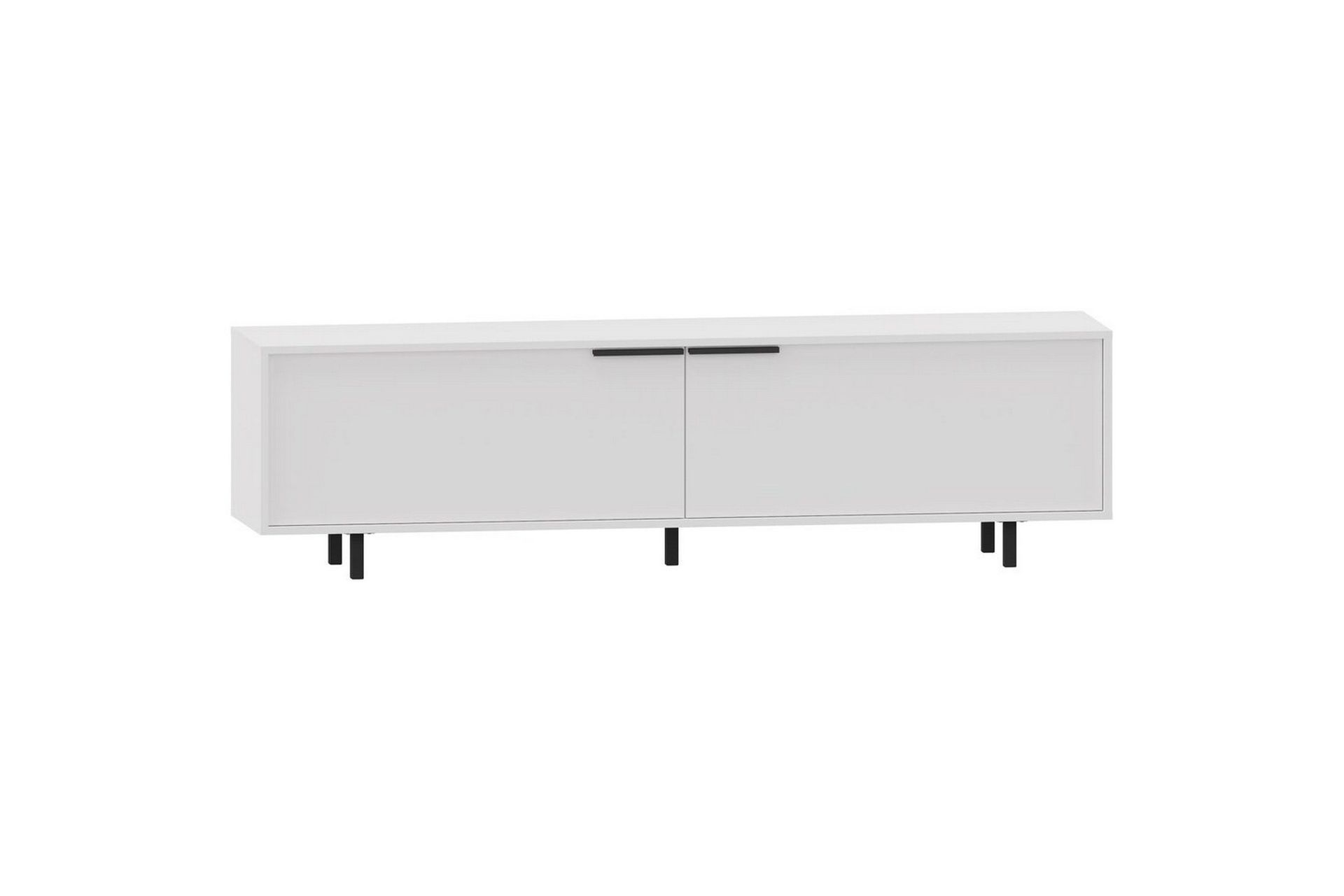 Lavbord Alberto 180x38x50 cm, Hvit - 180x38x50 cm, Hvit