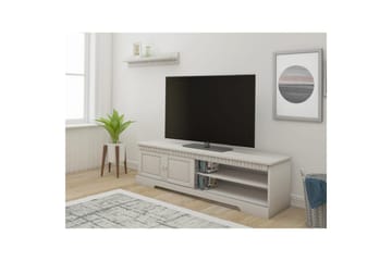 Lavbord Cubrix Hvit - Hvit - Møbler - Mediamøbel & tv møbel - TV-benk & mediabenk