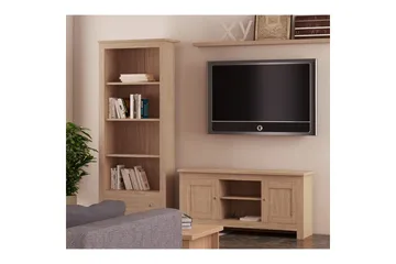Lavbord Emerald 120x39x58 cm, Natur - 120x39x58 cm, Natur - Møbler - Mediamøbel & tv møbel - TV-benk & mediabenk