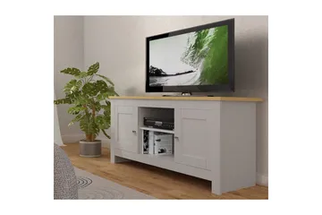 Lavbord Emerald 120x39x58 cm, Natur/Grå - 120x39x58 cm, Natur/Grå - Møbler - Mediamøbel & tv møbel - TV-benk & mediabenk