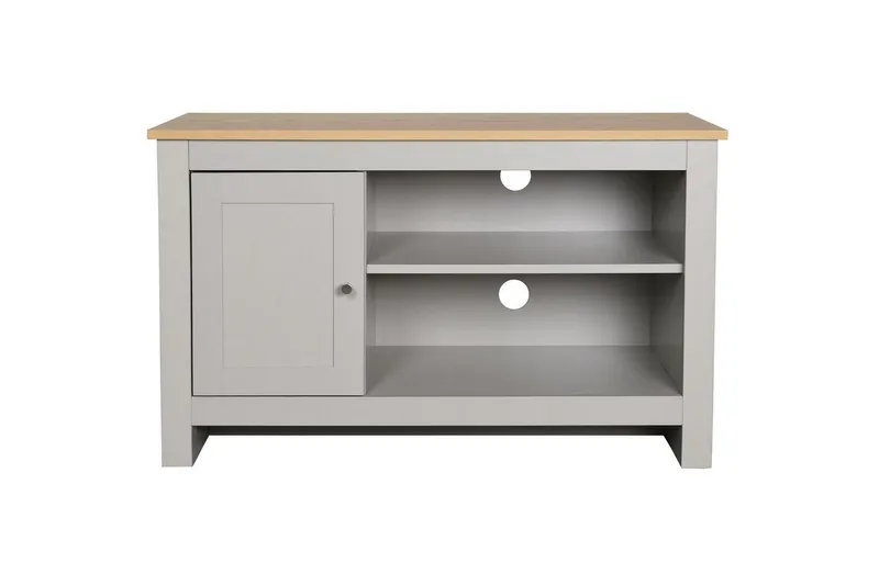 Lavbord Emerald 95x39x58 cm, Natur/Grå - 95x39x58 cm, Natur/Grå - Møbler - Mediamøbel & tv møbel - TV-benk & mediabenk