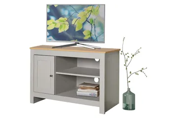 Lavbord Emerald 95x39x58 cm, Natur/Grå - 95x39x58 cm, Natur/Grå - Møbler - Mediamøbel & tv møbel - TV-benk & mediabenk