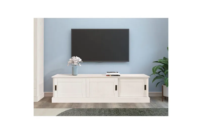 Lavbord Harry Hvit - Hvit - Møbler - Mediamøbel & tv møbel - TV-benk & mediabenk