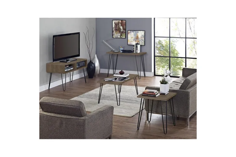 Lavbord Owen Valnøtt - Valnøtt - Møbler - Mediamøbel & tv møbel - TV-benk & mediabenk