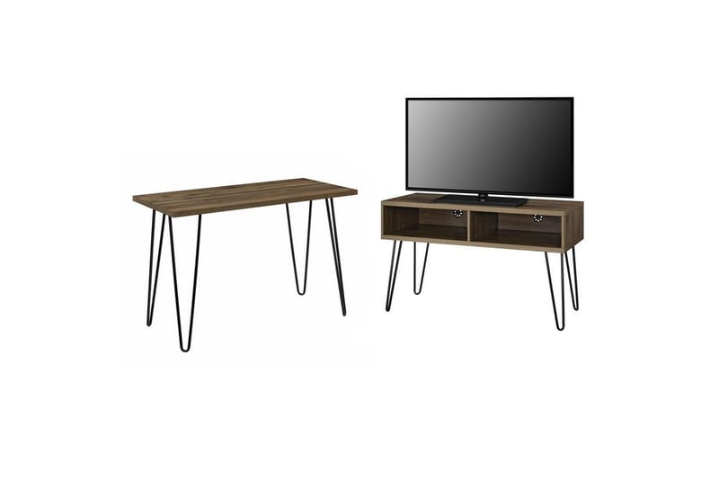 Lavbord Owen Valnøtt - Valnøtt - Møbler - Mediamøbel & tv møbel - TV-benk & mediabenk